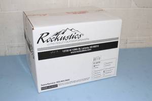 lot 25 image: Rockustics Ultra-Fidelity Outdoor Landscape Weatherproof Rock Speaker - Rocquette-B Model - New in Box