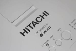 lot 27 image: Hitachi CP-WX4021N WXGA High-Definition 4000-Lumen Home Theater 3LCD Video Projector  Projection System