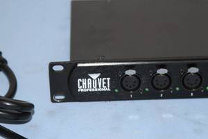 lot 52 image: Chauvet Professional Light  Lighting Net-X II Rack Mountable Ethernet-to-DMX Node