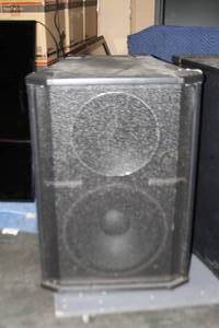 lot 70 image: Panasonic RAMSA Trapezoid WS-T215 2-Way 15 Pro Audio Sound Reinforcement Loudspeaker  Speaker