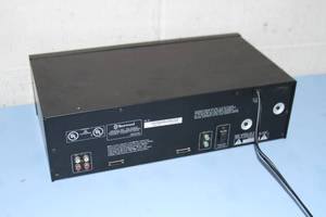 lot 78 image: Sherwood DD-5080C Dual Cassette Audio Tape Deck with Auto Reverse