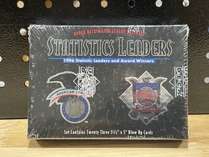 1996 Upper Deck Statistic Leaders Baseball Card Set