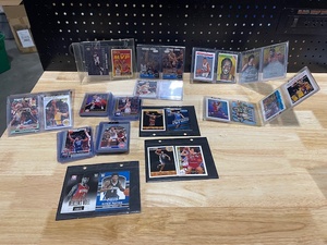 Basketball Trading Cards Including Michael Jordan