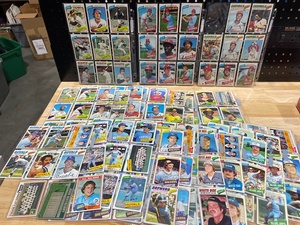 Baseball Cards from the 70s