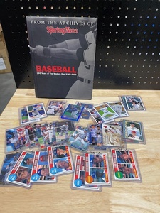 Baseball Cards and Book Includes Rookie Cards