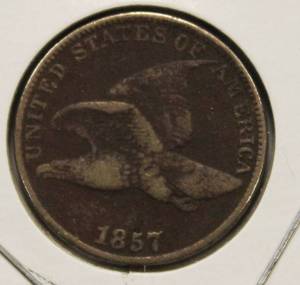 Nice 1857 Flying Eagle Cent