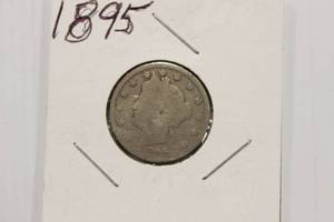 1895 Liberty Head V- Back Nickel