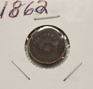 1862 Indian Head Penny