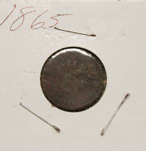 1865 Indian Head Penny