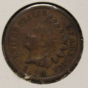 Nice High Grade 1890 Indian Head Penny