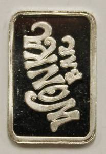 One Gram Bar Of .999 Fine Silver