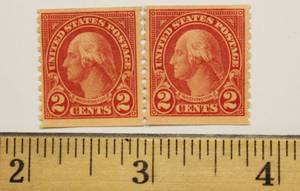 1984  2 Cents George Washington Stamps. Lot Of 2 Stamps