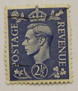 1941 - 1948  Great Britain King George VI Rare Stamp