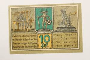 1920 German Currency 10 Pfennig