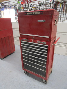 lot 2 image: Tool Chest 18x27x60 Overall