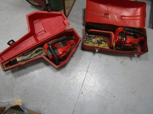 lot 39 image: (2) Chainsaws