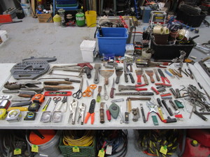 lot 107 image: Misc. Tools