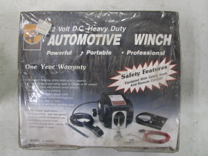 lot 124 image: (New) 12v Automotive Winch
