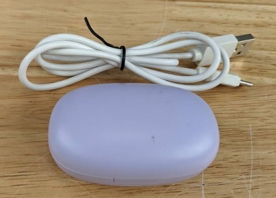 Onn. In-ear Bluetooth Wireless Earphones with Charging Case - Lilac X