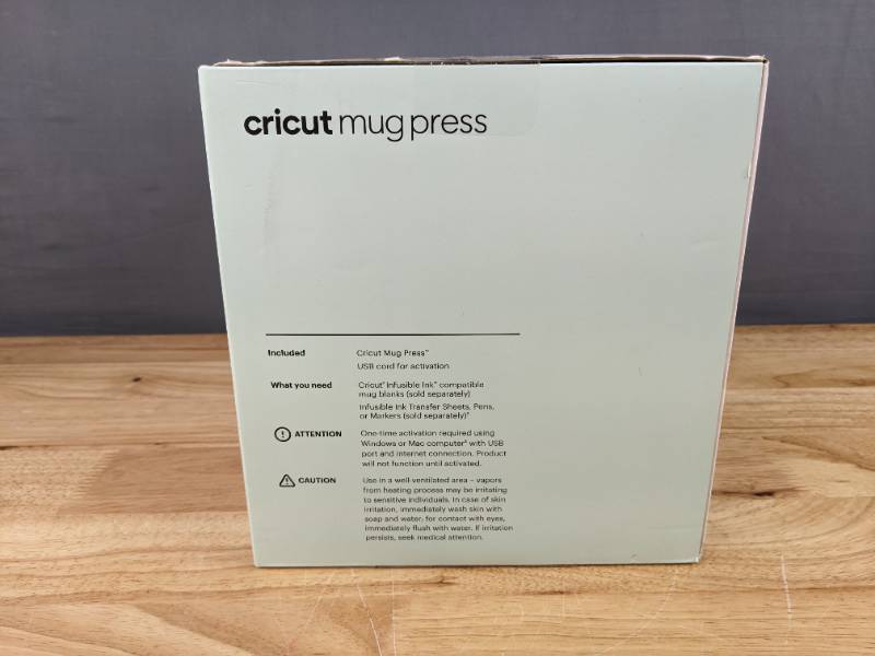 Cricut Mug Press™ - Heat Press for Mugs 11 x 6.2 x 6.5 