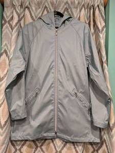 New Totes Hooded Jacket Light Blue Womens Size Medium P