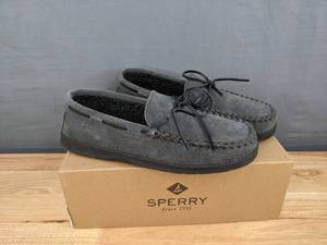 Sperry Trapper Moccasins Mens Size 10 - Charcoal  N