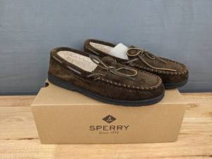 Sperry Trapper Moccasins Mens Size 10 - Chocolate  N