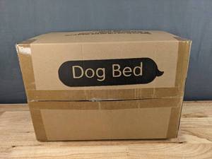 Brand New Brown Medium Sized Dog Bed with Anti-Slip Bottom  Q