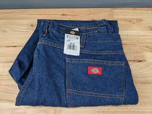 New Mens Dickies Industrial Jeans Size 42 x 32 J