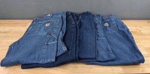 5 Pairs of Carhartt Mens Jeans J