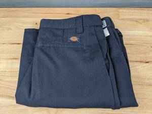 New Dickies Mens Premium Industrial Flat Front Comfort Waist Pants 36x39 J