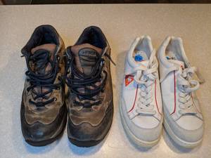 Cabelas and le coq sportif Brand Mens shoes Sizes 11 & 11.5 P