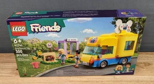 New LEGO Friends Dog Rescue Van 41741 Building Toy - Mobile Rescue Center Playset, Featuring Nova and Dr. Marlon Mini-Dolls, Dog Figure, and Toy Van, Great Birthday Gift Idea for Kids Ages 6 I
