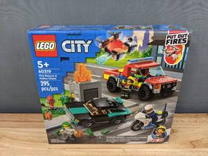 New Lego City Fire Rescue Operation and Police Chase I