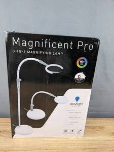 New Magnificent Pro - Magnifying Lamp, Bright 6000K LEDs, CRI 95, 3 in 1 I