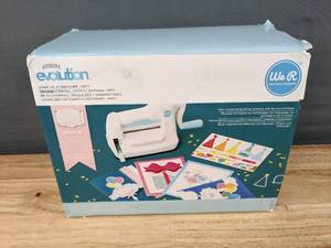 New We R Memory Keepers Mini Evolution Stamp Die and Emboss Kit I