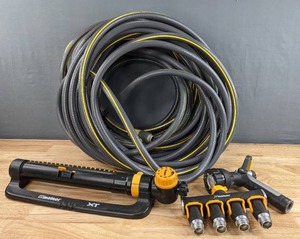 Garden Hose, Melnor 4-Way Hose Splitter and Sprinkler Attachments S