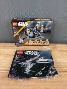 New Legos - Lego Star Wars 332nd Ahsokas Clone Trooper Battle Pack and X-Wing Starfighter I