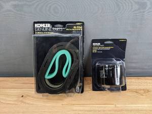 New Kohler Genuine Parts Oil Filter and Air Filter for the 7000 Series Z