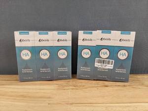 Lot of 6 Brand New Packages of Debaiy Hyaluronic Acid Serum Facial Moisturizer F