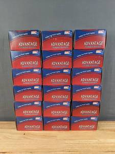 Lot of 18 New Boxes of Advantage Rubber Bands F