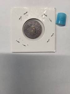 lot 101 image: 1868 Shielded Nickel  - 89% Silver     (No Ray)  Good