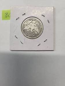 lot 108 image: 1908 Seated Liberty Quarter dollar Very Fine 35  - Silver 90%