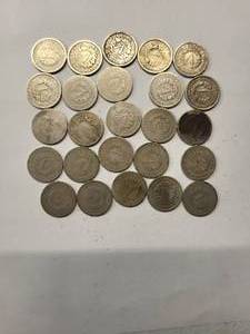 lot 112 image: 1898 - 1912  Liberty Head Nickels  Good to Very Fine