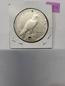 lot 129 image: 1922 Peace Dollar   90% Silver   Very Good