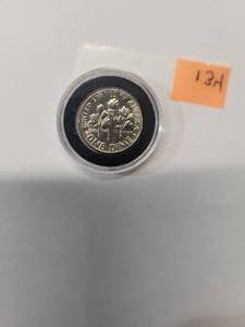 lot 134 image: 1965 Dime - Uncirculated