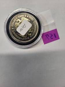 lot 157 image: 1982 FDR   Commemorative Coin