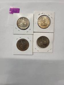 lot 189 image: 1776-1976 Kennedy Half Dollars   Almost Uncirculated (4 Coins)