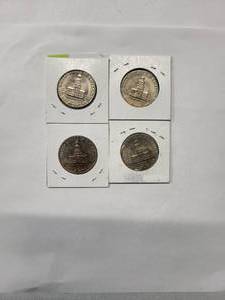 lot 190 image: 1776-1976 Kennedy Half Dollars  Almost Uncirculated (4 Coins)