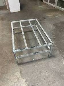 MSRP $800&nbspMetro HP55S Stainless Steel 48 x 24 x 14 12 Heavy Duty Dunnage Rack - Has A Maximum Capacity Of 1300 lb - Excellent Condition - Just Needs A Little Dusting Off